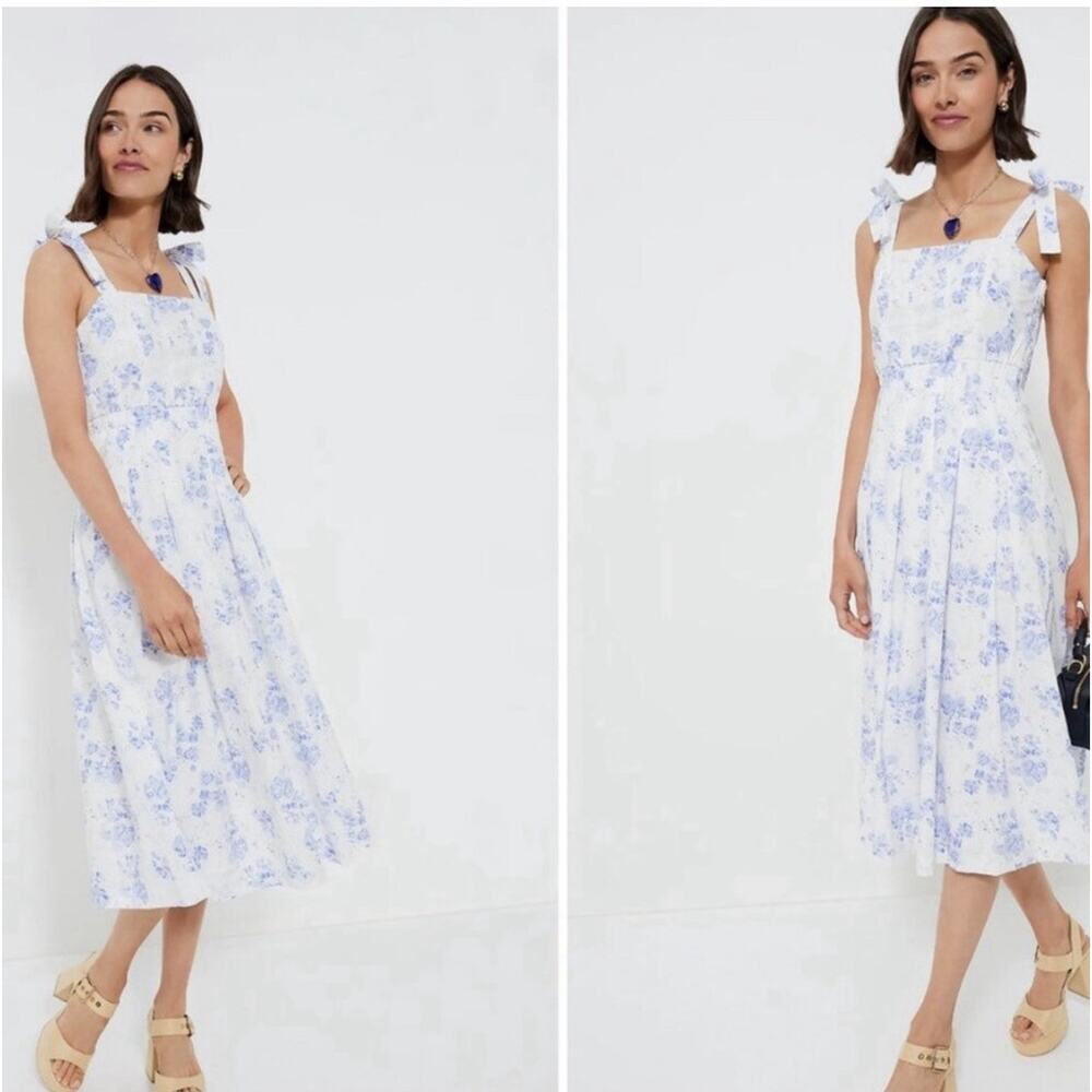 Tuckernuck Hyacinth House Amaryllis Maxi Dress Womens XL Wedding Guest Tie Strap